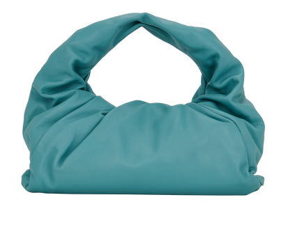 Shoulder Pouch, &pound;750, Handbags, Blue, Leather, Front view